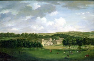 Kidbrooke Park, Kent, anteriormente atribuido a George Lambert (1700-65) c.1740-50 de English School